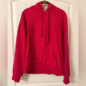 rag & bone Vibrant Red Hoodie Sweatshirt